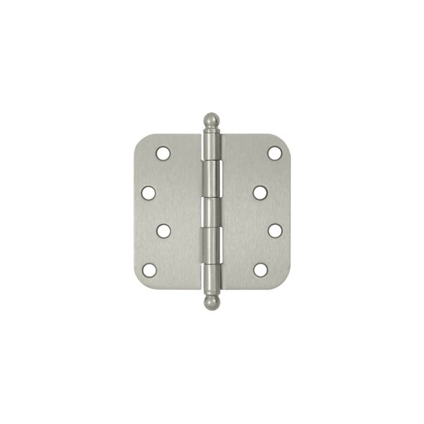 S44R515-BT Ball Tip 5/8 Radius Hinge Brushed Nickel, 10PK